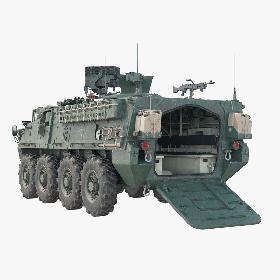 3D Stryker M1127 RV model